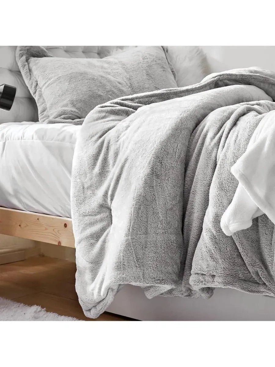 Одеяло-комплект Oversized Frosted Taupe Coma Inducer — изображение 4 из 5, коричневый