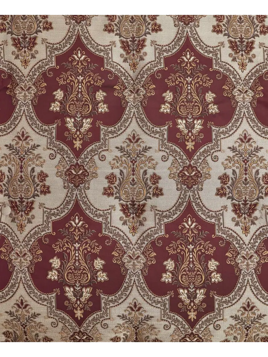 Комплект стеганого покрывала Phyllis Woven Damask 4-Piece, California King J Queen New York — изображение 8 из 8, бордо