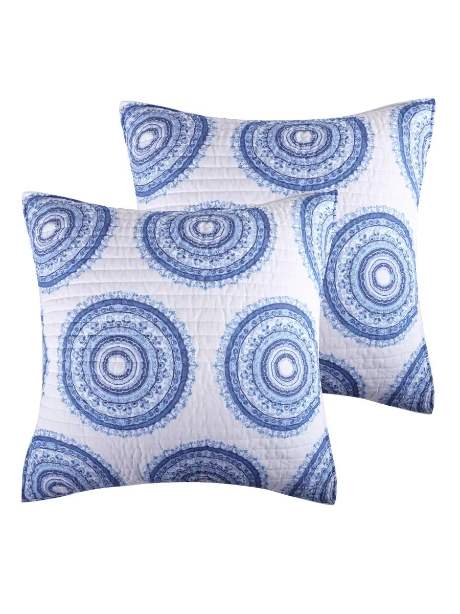 Комплект из 2 подушек Home Batik Ocean, европейский стиль Levtex