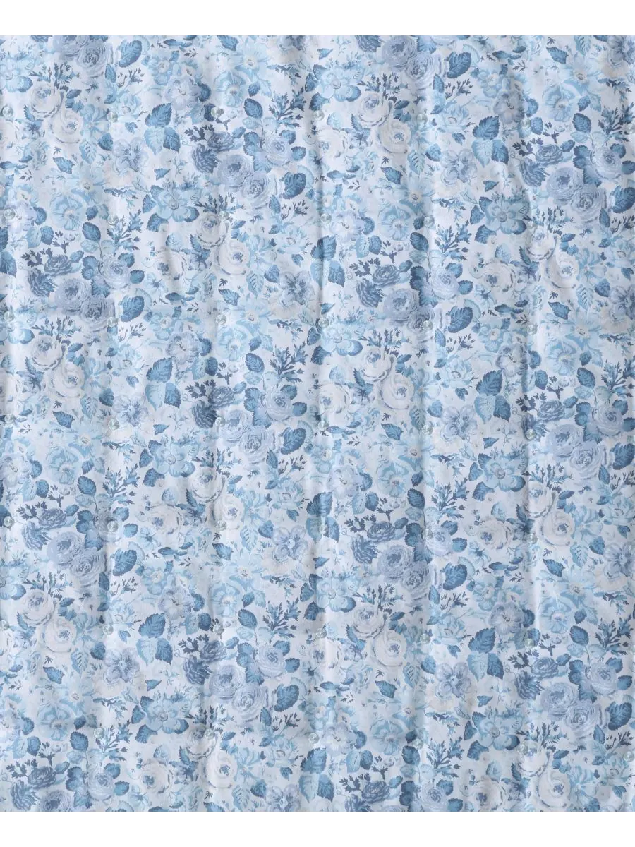 Комплект постельного белья Quartet Dot из 3 предметов, размер King Laura Ashley — изображение 5 из 8, синий