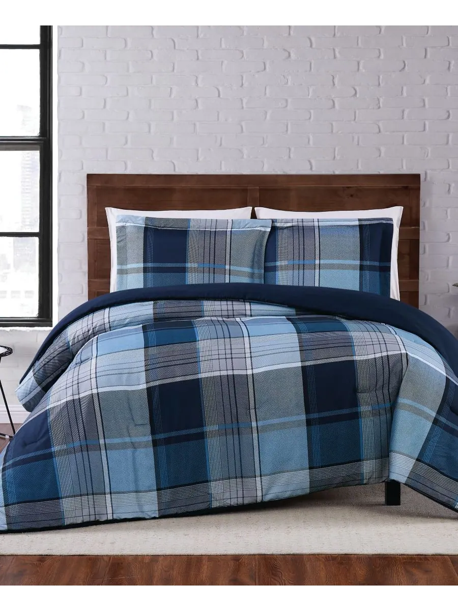 Комплект постельного белья trey plaid из 3 предметов, размер king Truly Soft