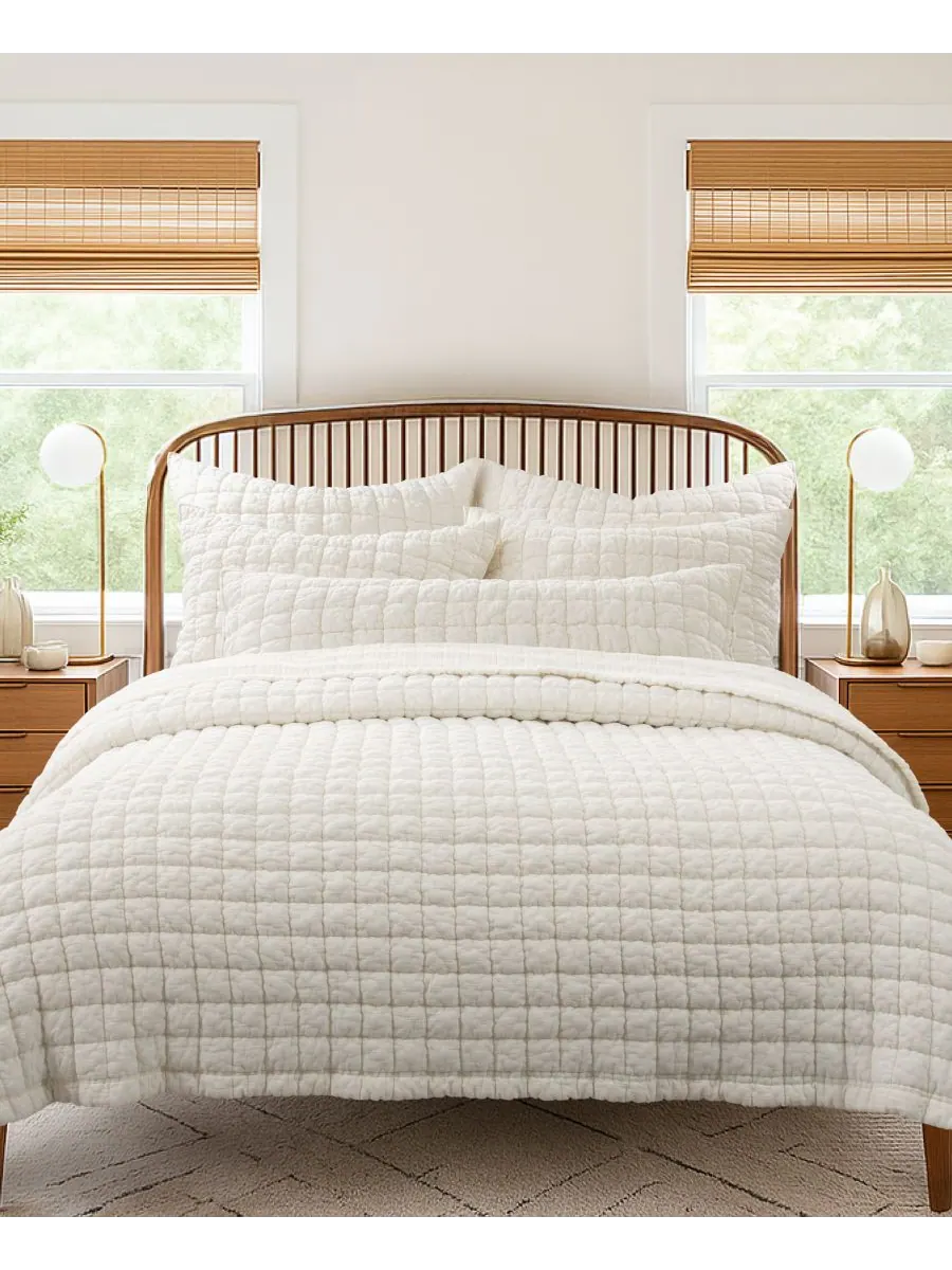 Комплект постельного белья Home Whisper Textured, 2 предмета, размер Twin/Twin XL Levtex — изображение 2 из 5, бежевый