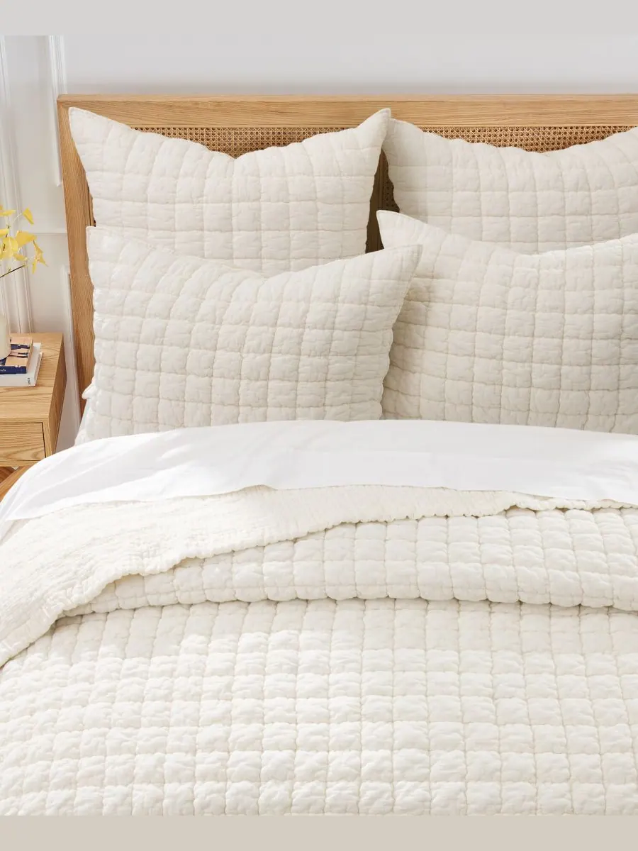 Комплект постельного белья Home Whisper Textured, 2 предмета, размер Twin/Twin XL Levtex — изображение 3 из 5, бежевый