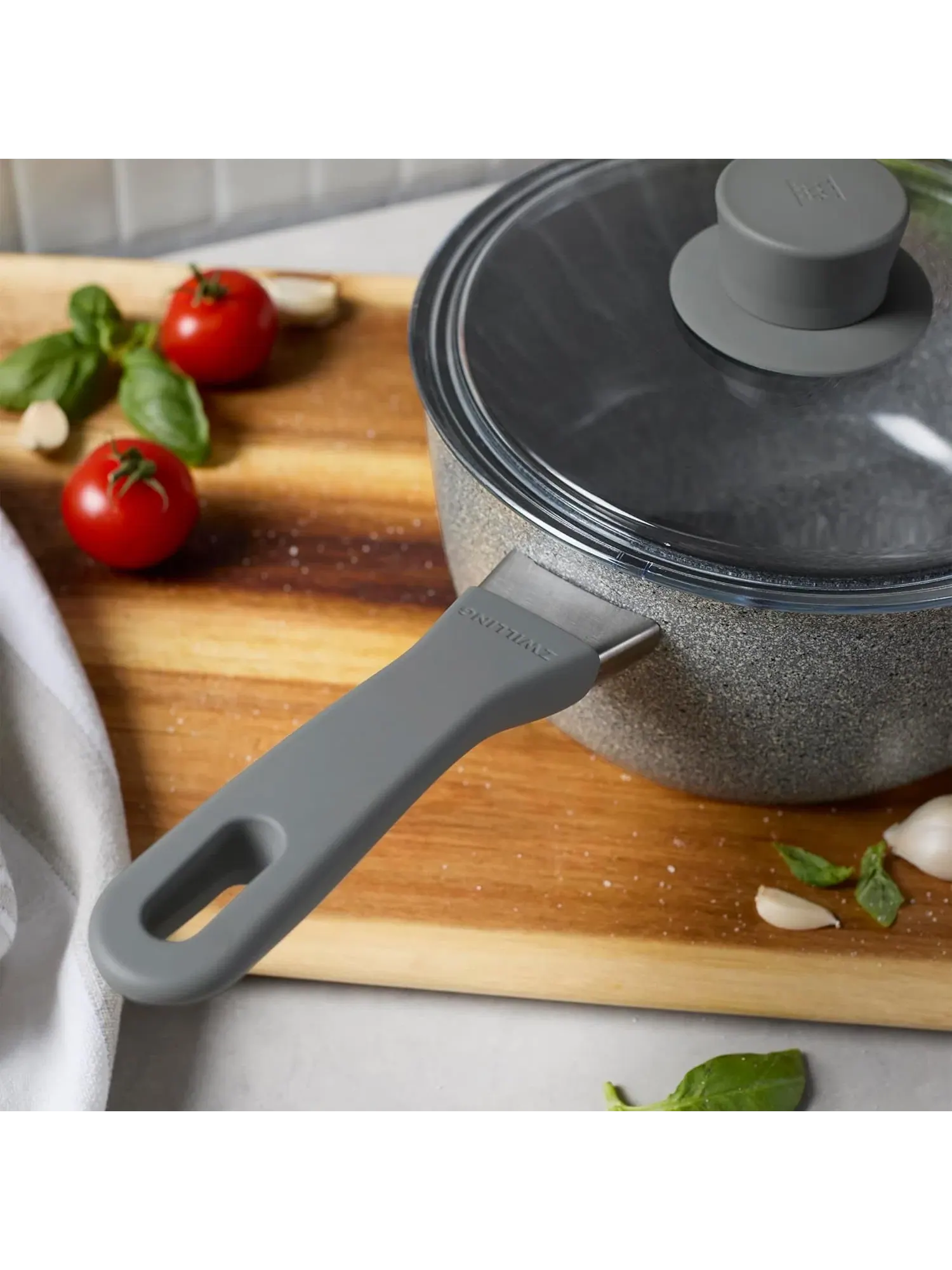 Ковш ZWILLING Parma Plus Ceramic, 1,4 л, 16 см — изображение 6 из 6, серый