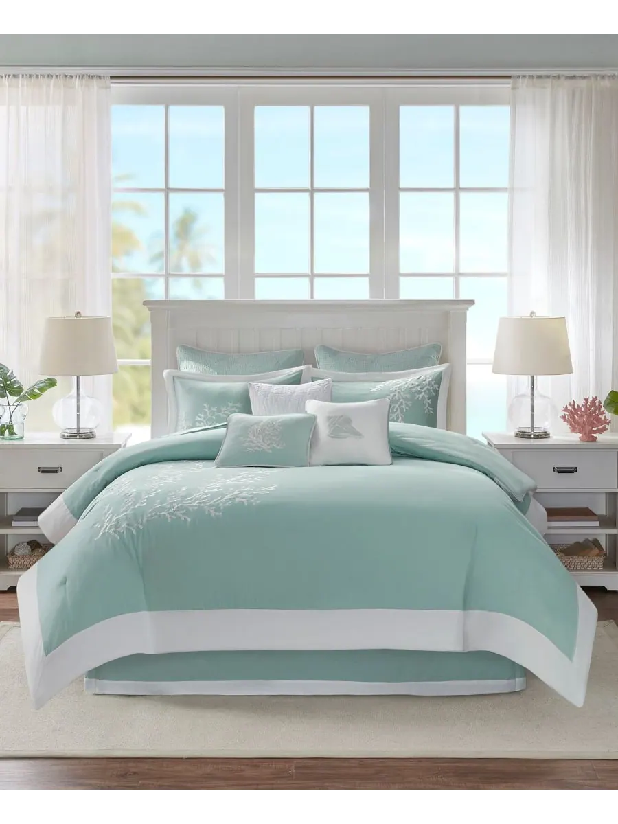 Комплект постельного белья Coastline из 4 предметов, размер Queen Harbor House