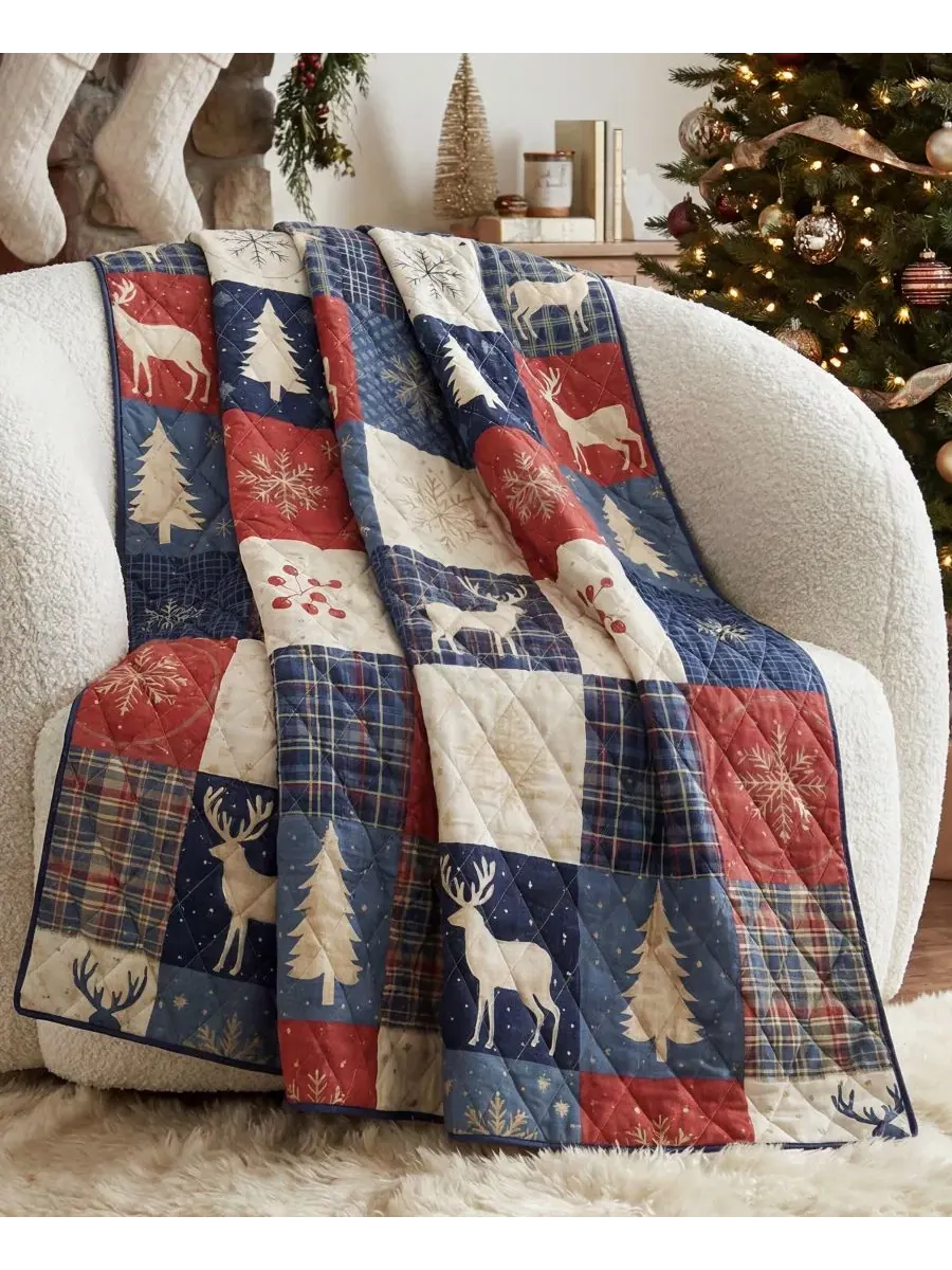 Плед двусторонний Noel Patch 127x152 см Your Lifestyle
