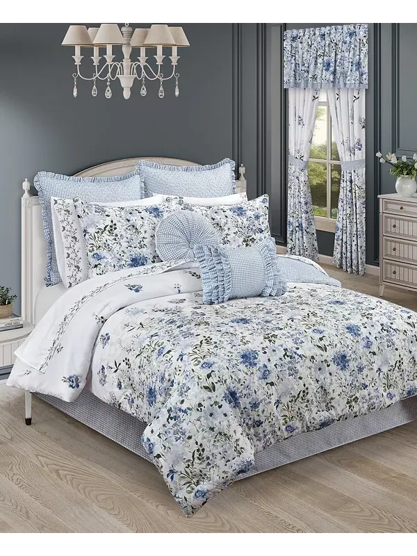 Комплект постельного белья Kourtney Floral, размер 4, размер California King Royal Court