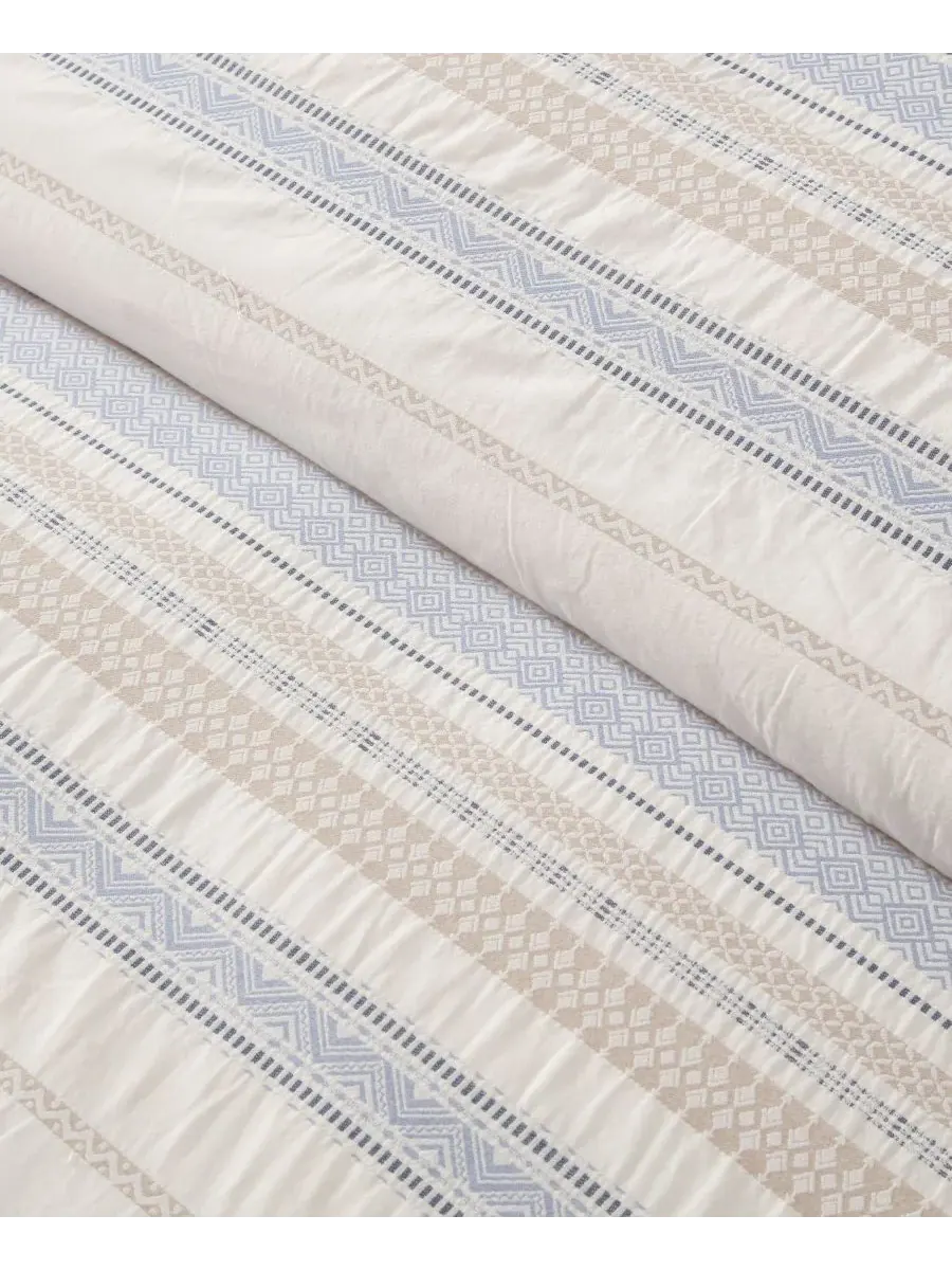 Комплект постельного белья Pickford Tribal Stripe, 2 предмета, размер Twin/Twin XL Levtex — изображение 4 из 4, шамбре