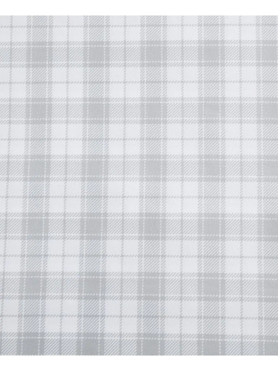 Комплект постельного белья Penstemon Plaid из микрофибры с терморегулирующими свойствами, 4 — изображение 5 из 6, серый