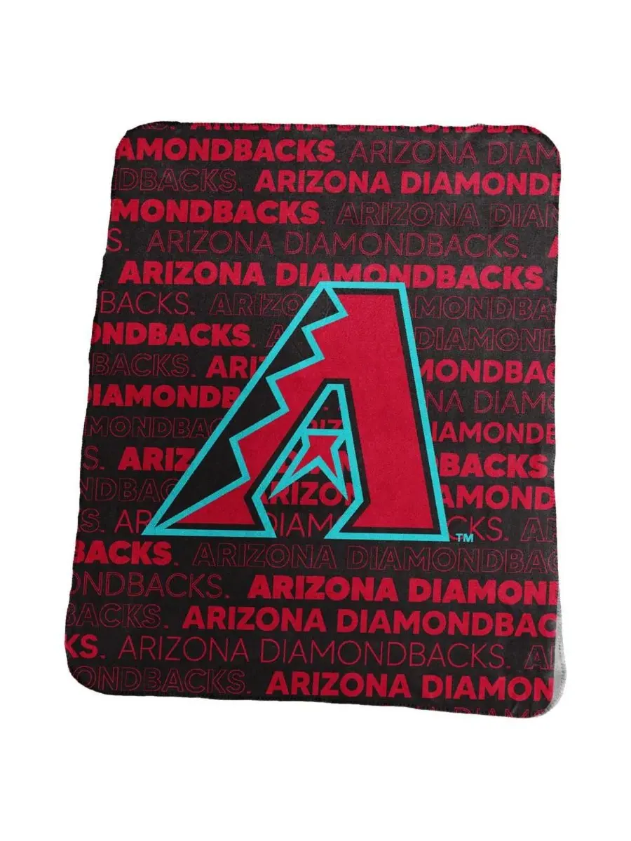 Плед флисовый Classic Fleece Throw Blanket Arizona Diamondbacks Logo Brands