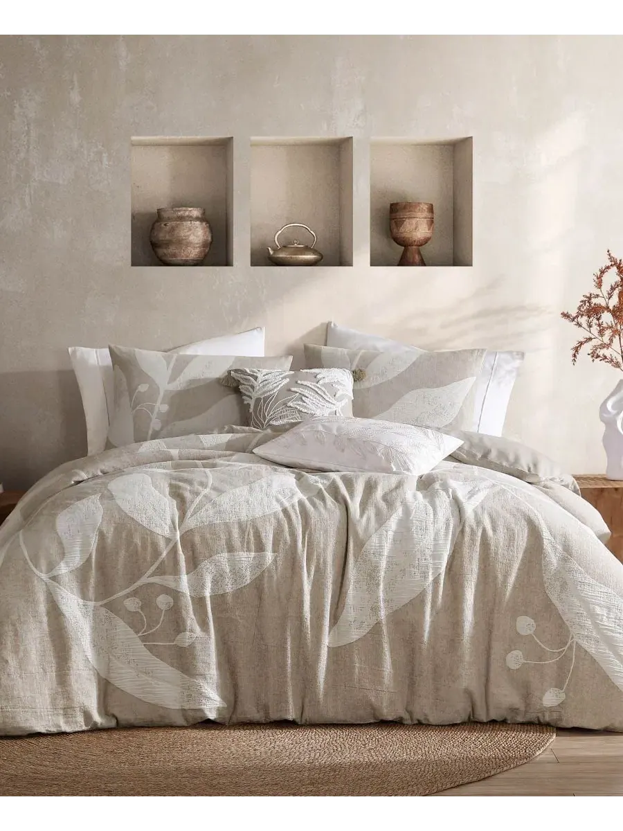 Комплект постельного белья Dala Jacquard, 5 предметов, Queen Riverbrook Home