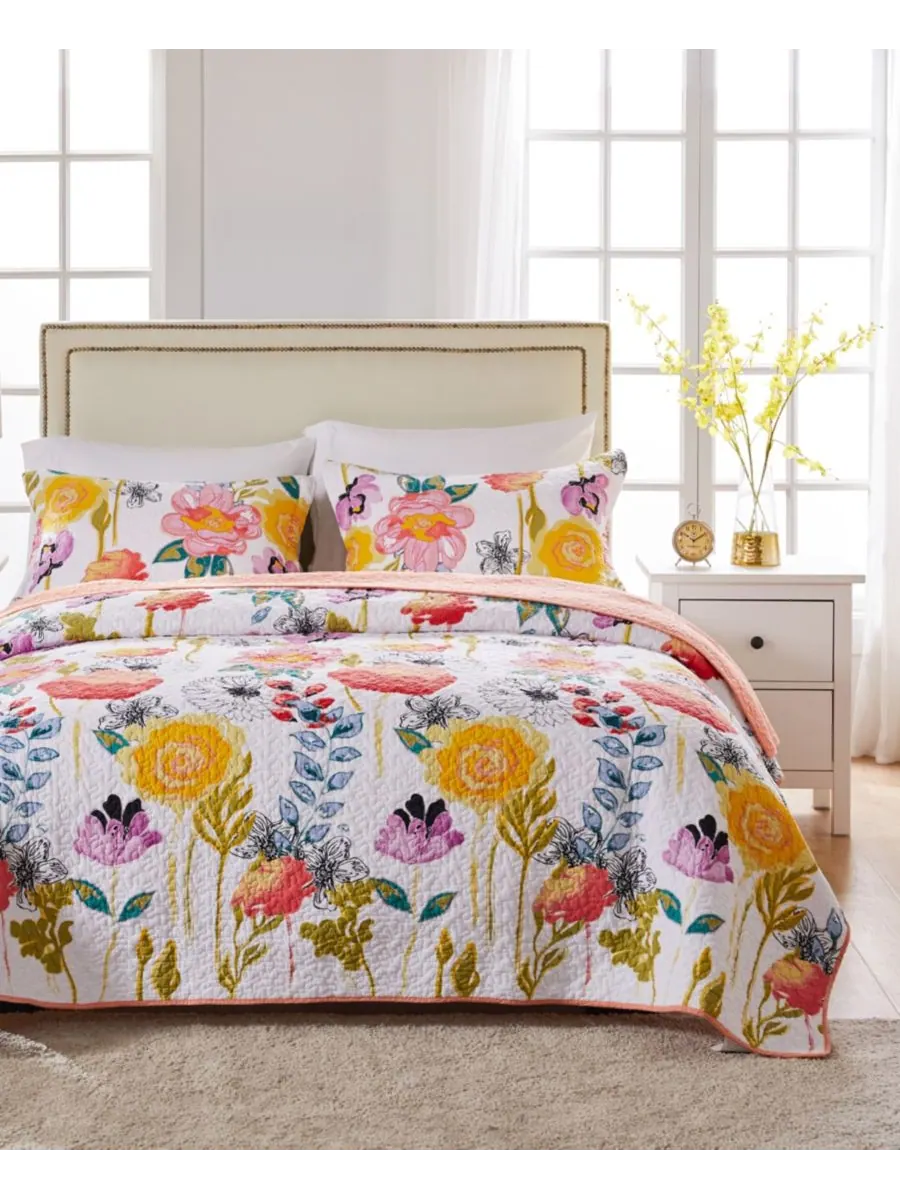 Комплект постельного белья Watercolor Dream, 3 предмета, размер King Greenland Home Fashions
