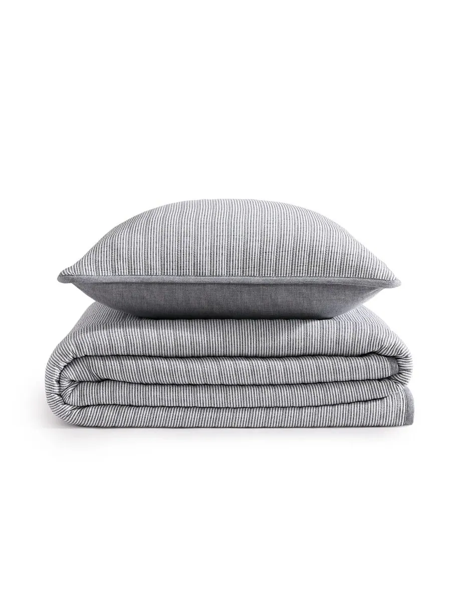 Комплект постельного белья ithaca stripe cotton, двусторонний, 3 предмета, размер full/queen. Tommy — изображение 6 из 6