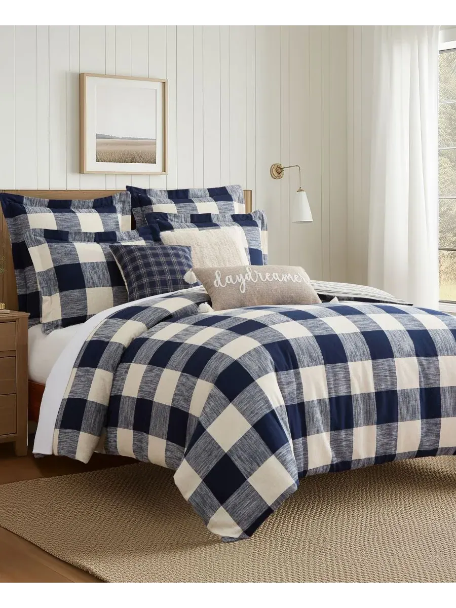 Комплект стеганого пледа Highland Plaid из 3 предметов, Full/Queen Levtex Home