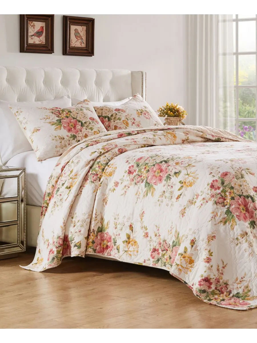 Комплект постельного белья Grace Shabby Chic из 3 предметов, размер King Greenland Home Fashions