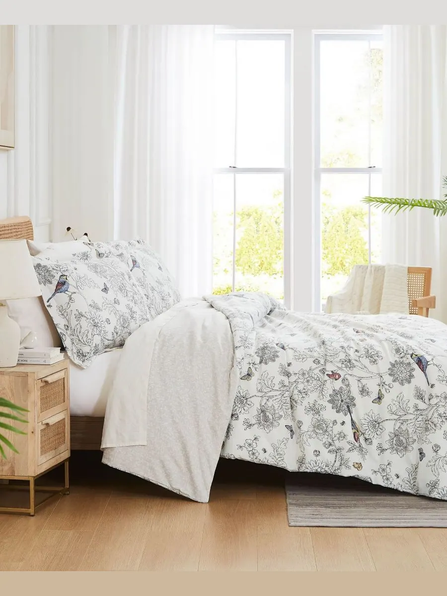 Комплект постельного белья Bayberry из микрофибры, 3 предмета, размер Queen Southshore Fine Linens — изображение 4 из 4