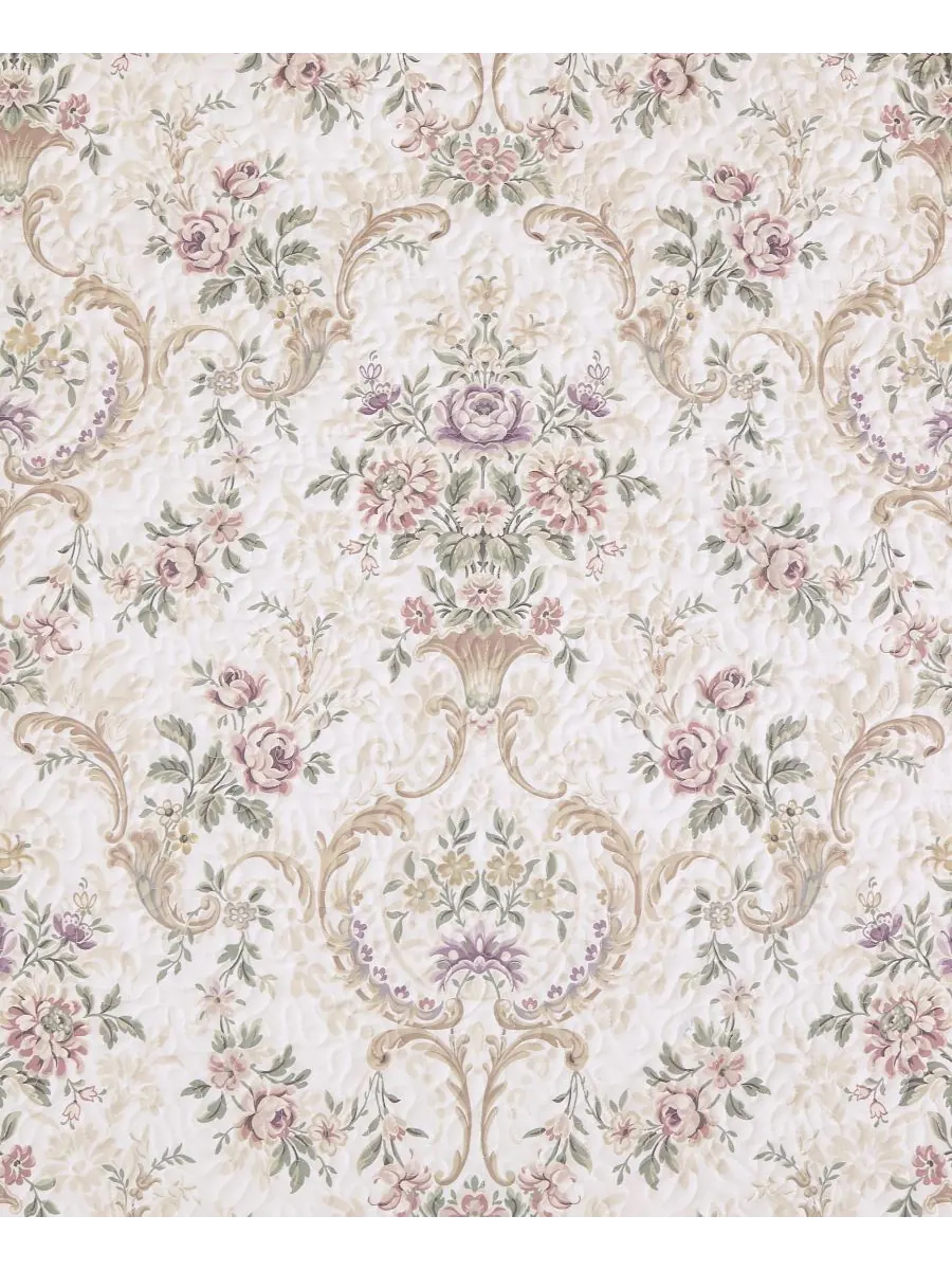 Комплект постельного белья Avant Garden Floral Medallion из 3 предметов, размер Twin/Twin XL Royal — изображение 2 из 3
