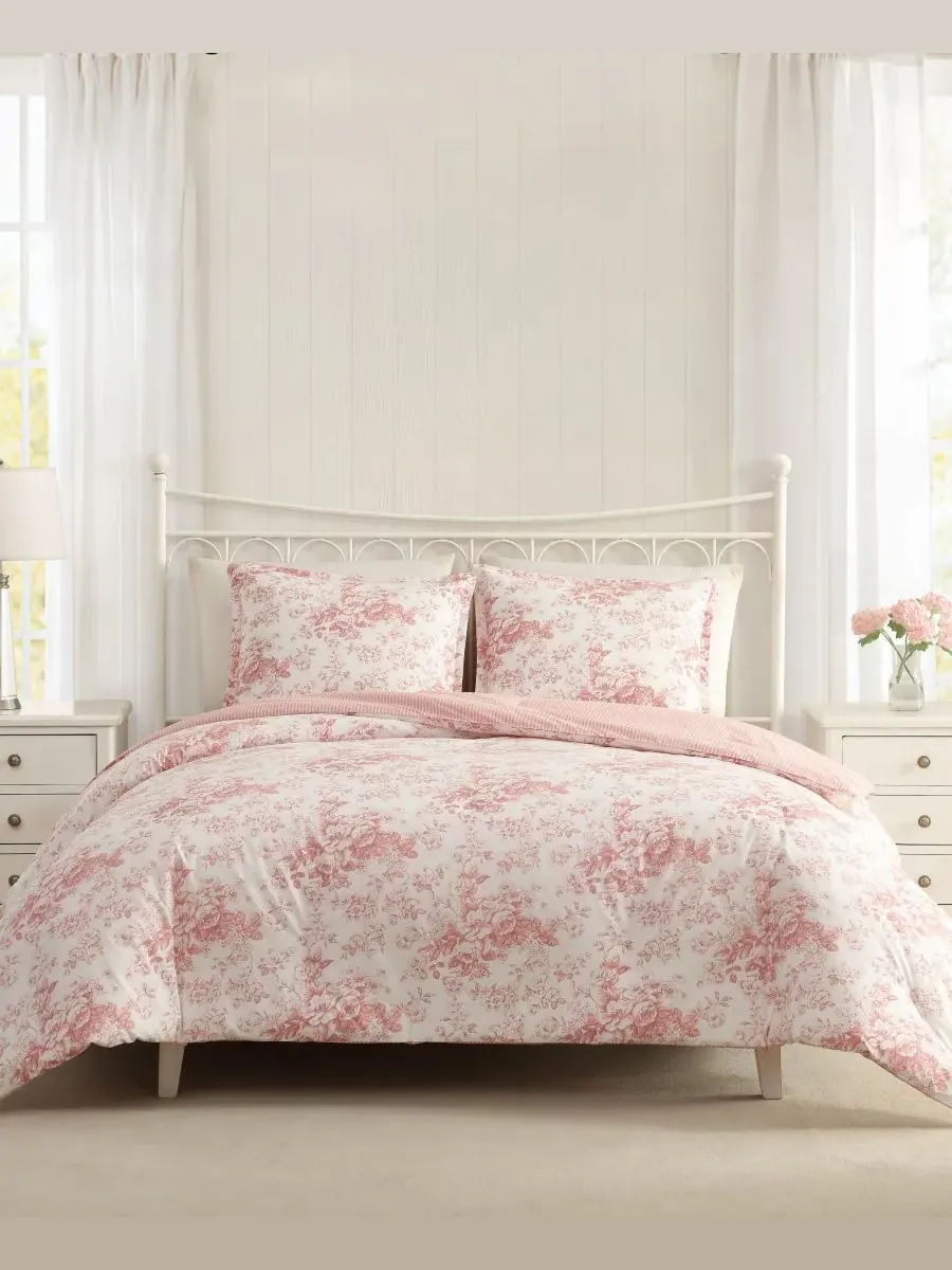 Комплект постельного белья Toile Delight из 3 предметов, размер King Laura Ashley