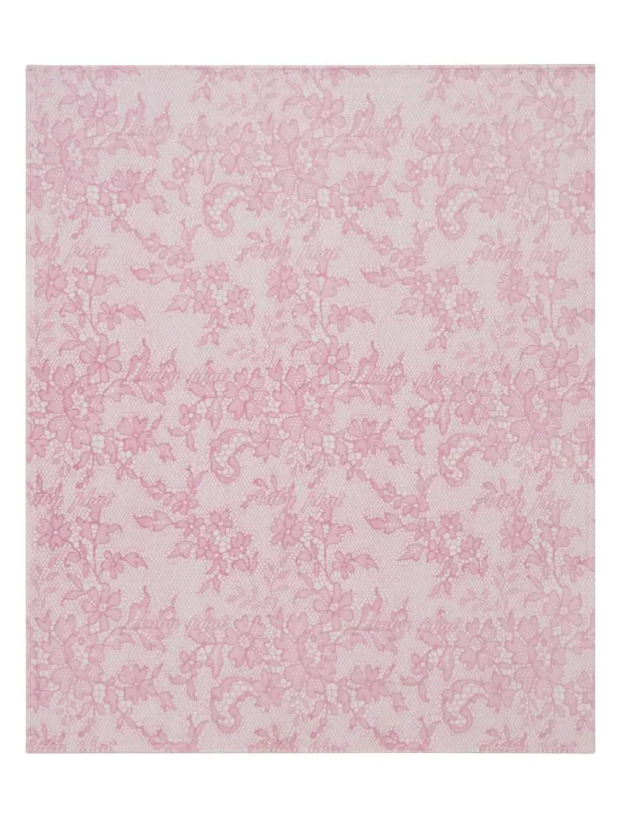 Большой плюшевый плед, 152 x 178 см Baby Phat — изображение 5 из 5, розовый