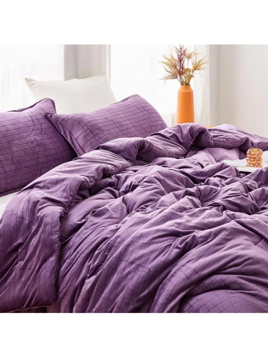 Комплект постельного белья Oversized Comforter Set Coma Inducer — изображение 3 из 4, фиолетовый