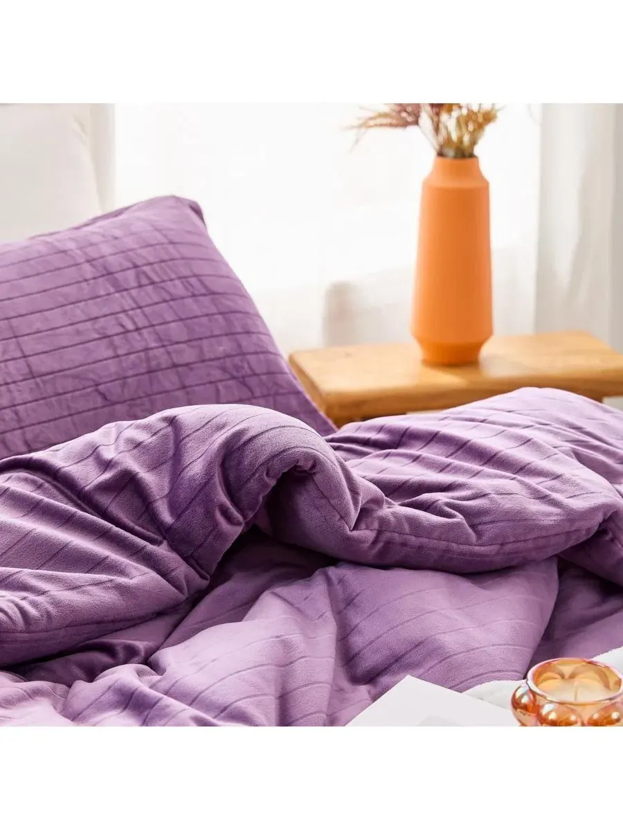 Комплект постельного белья Oversized Comforter Set Coma Inducer — изображение 4 из 4, фиолетовый
