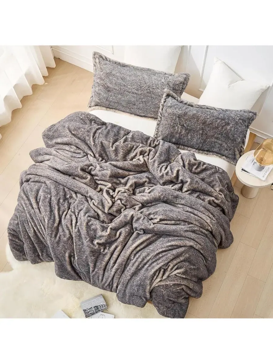 Комплект постельного белья Polar Wolf - Coma Inducer Oversized Twin Comfort Set - Gray Brown
