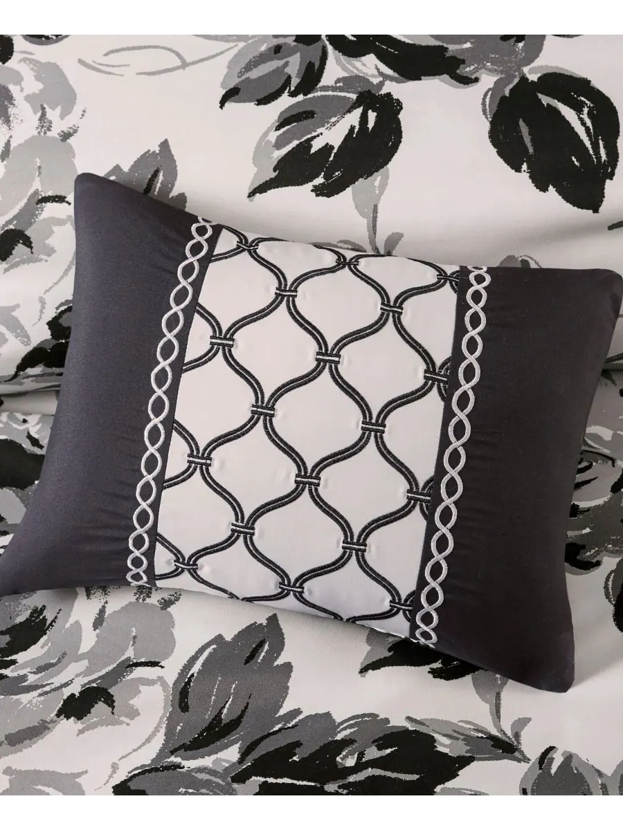 Комплект постельного белья Dorsey Floral из 5 предметов, размер King/California King Intelligent — изображение 5 из 9