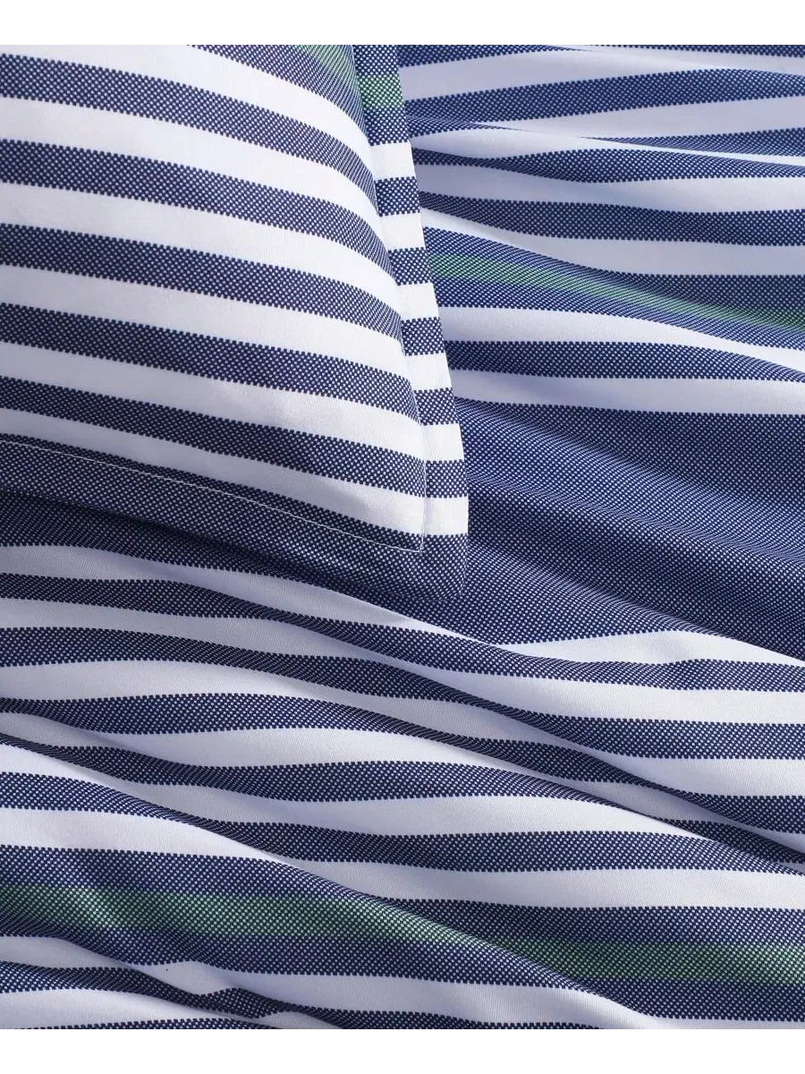 Комплект постельного белья 7 предметов Lido Stripe Tommy Hilfiger — изображение 5 из 8, синий