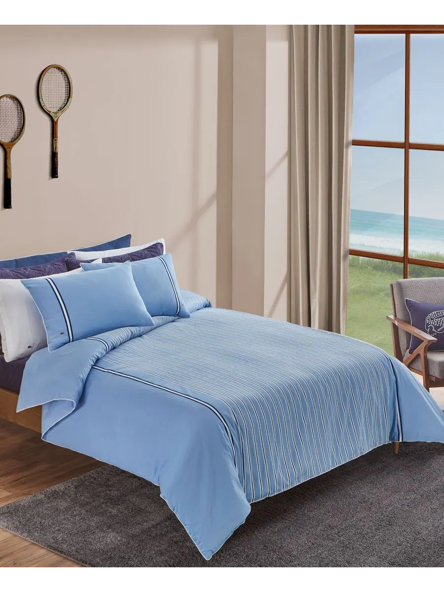 Комплект постельного белья hollis stripe из 3 предметов, размер full/queen Lacoste Home