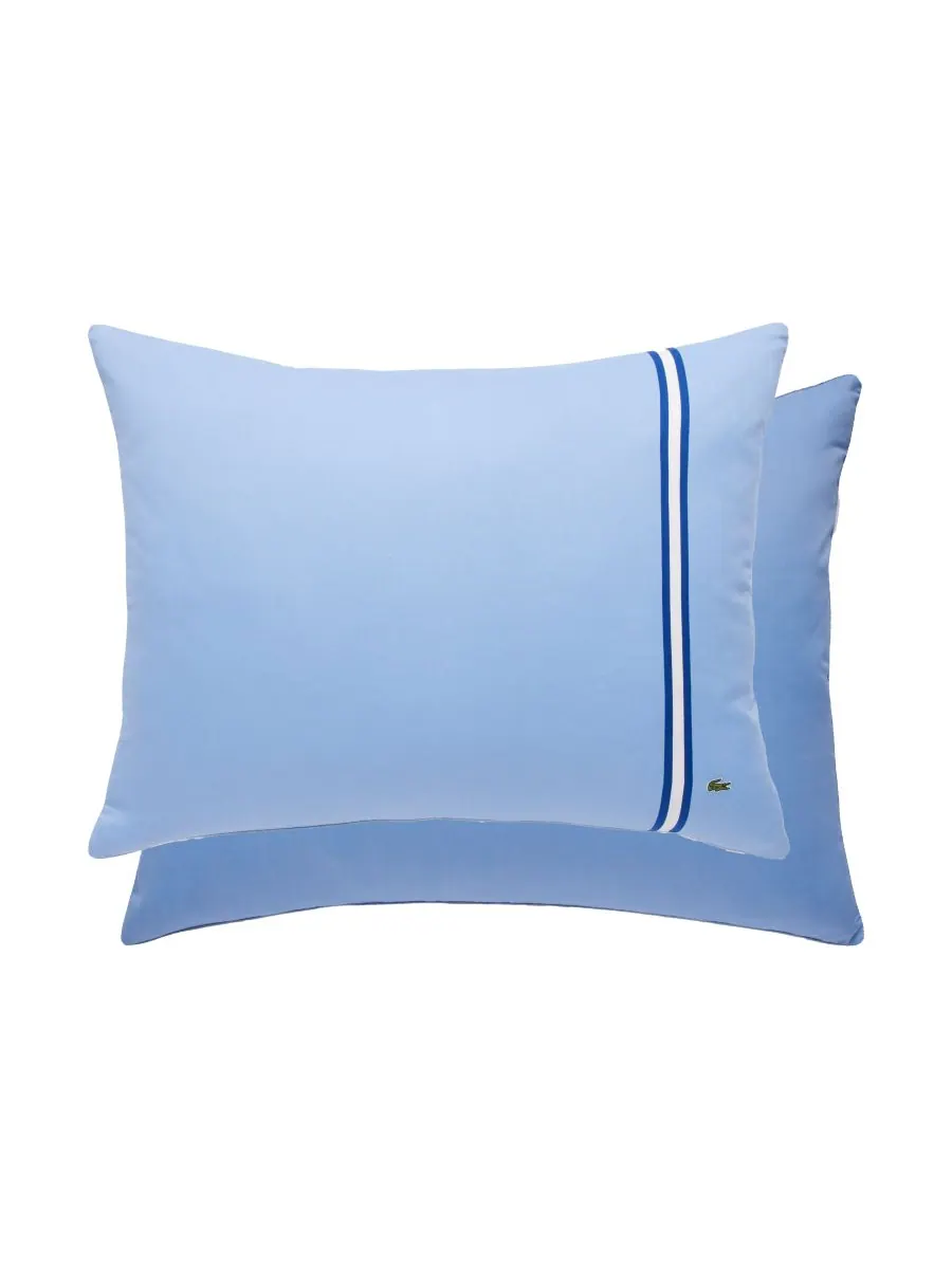 Комплект постельного белья hollis stripe из 3 предметов, размер full/queen Lacoste Home — изображение 6 из 6, синий