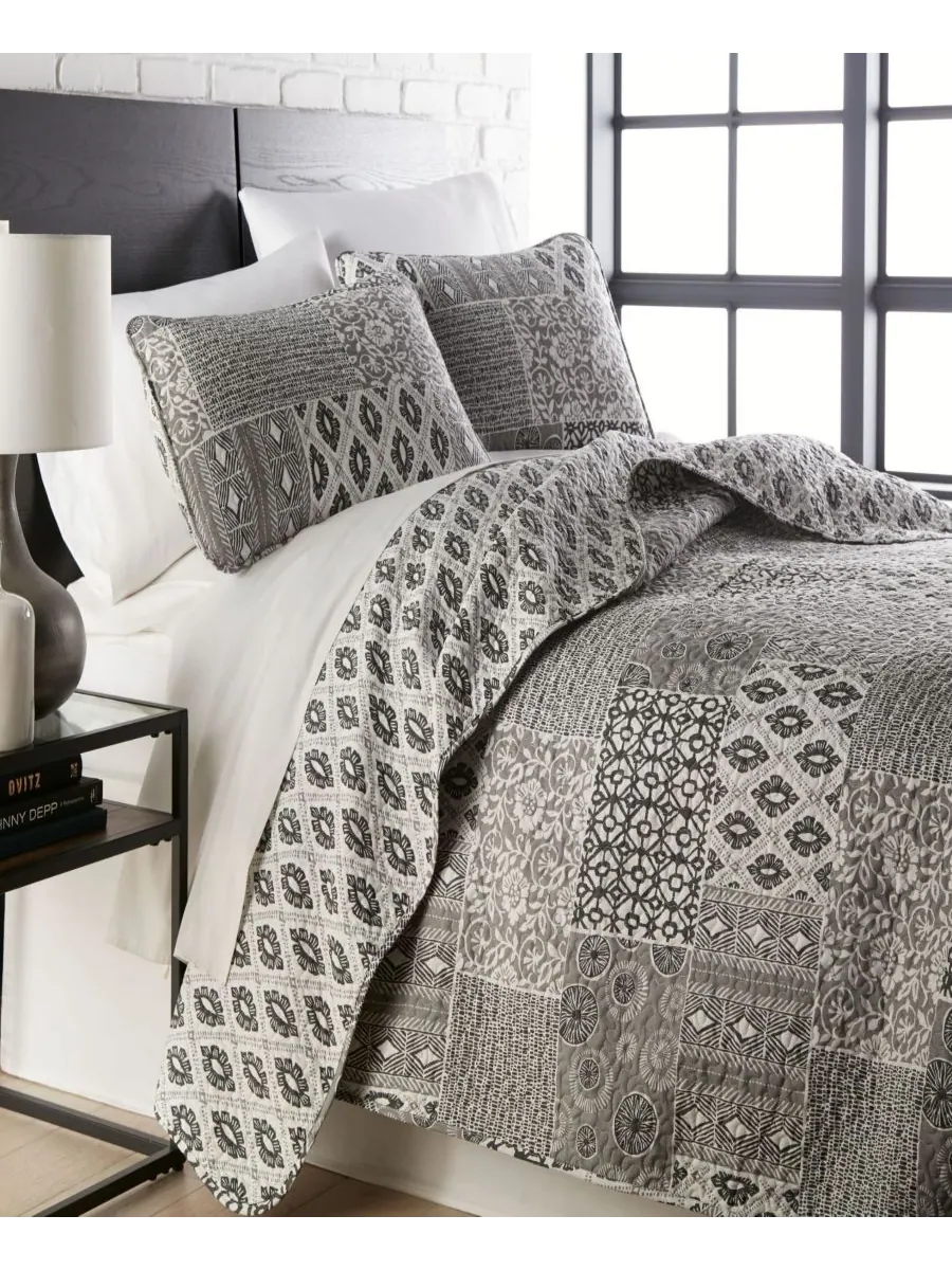 Комплект постельного белья Global Patchwork Ultra-Soft из 3 предметов, размер Queen Southshore Fine