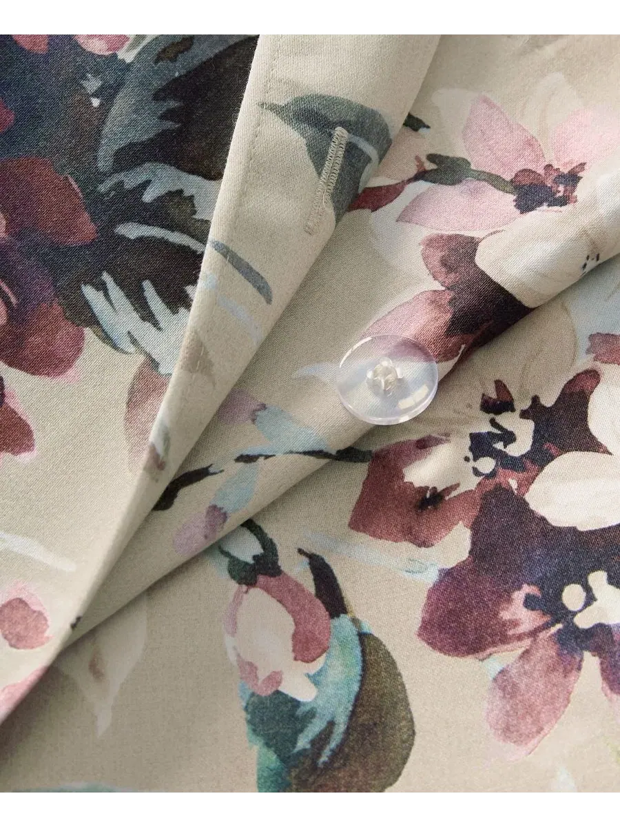 Комплект стеганого одеяла Ophelia Floral, 3 предмета Charter Club — изображение 6 из 9, бежевый