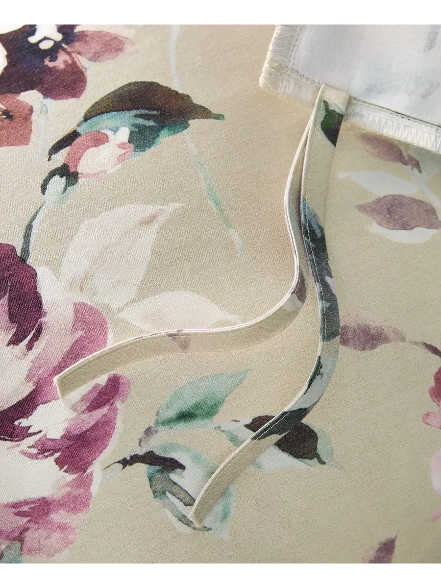 Комплект стеганого одеяла Ophelia Floral, 3 предмета Charter Club — изображение 7 из 9, бежевый