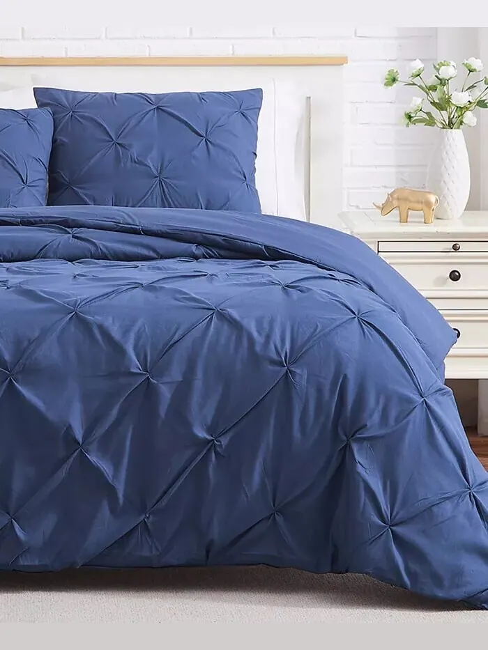 Наборы пододеяльников с защипами Southshore Fine Linens — изображение 3 из 4, синий