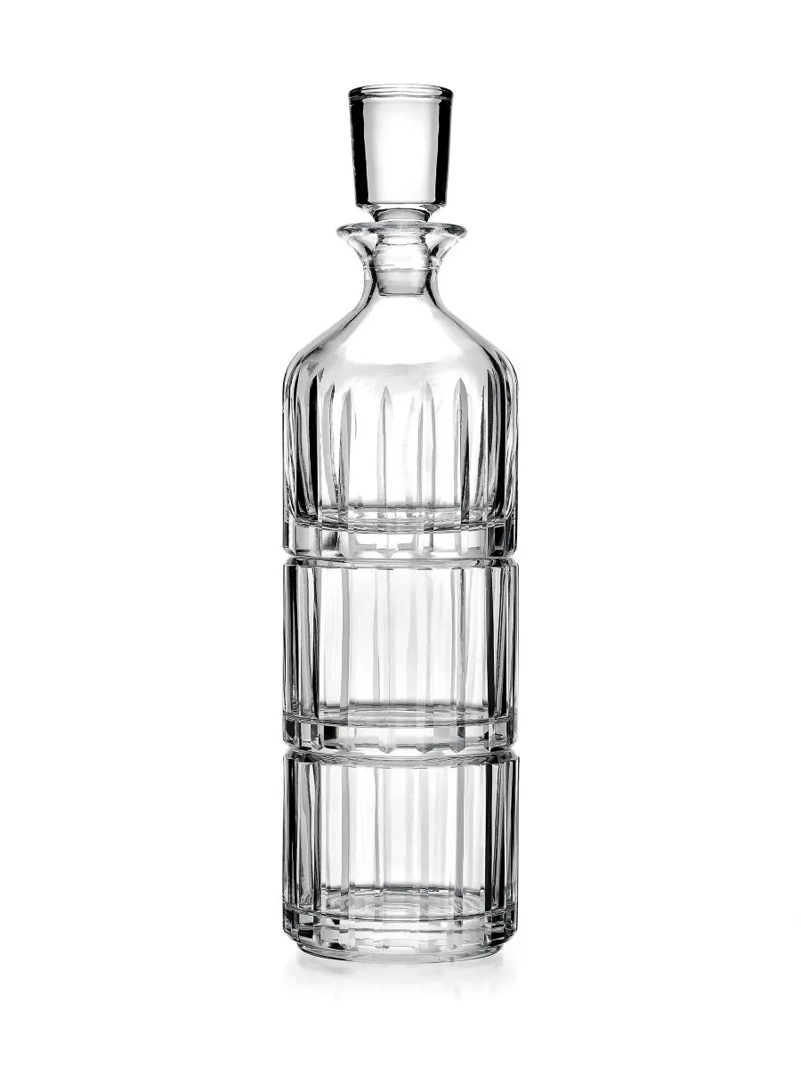 Набор из 3 графинов Parallels Stacking Decanter Godinger — прозрачный