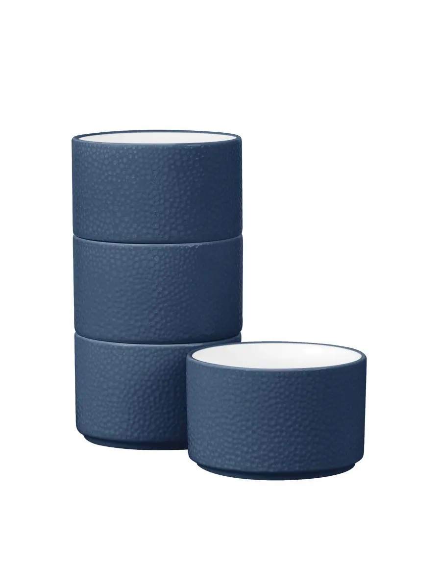 Набор из 4 мини-боулов Colortex Stone Stax Noritake — изображение 9 из 10, черный