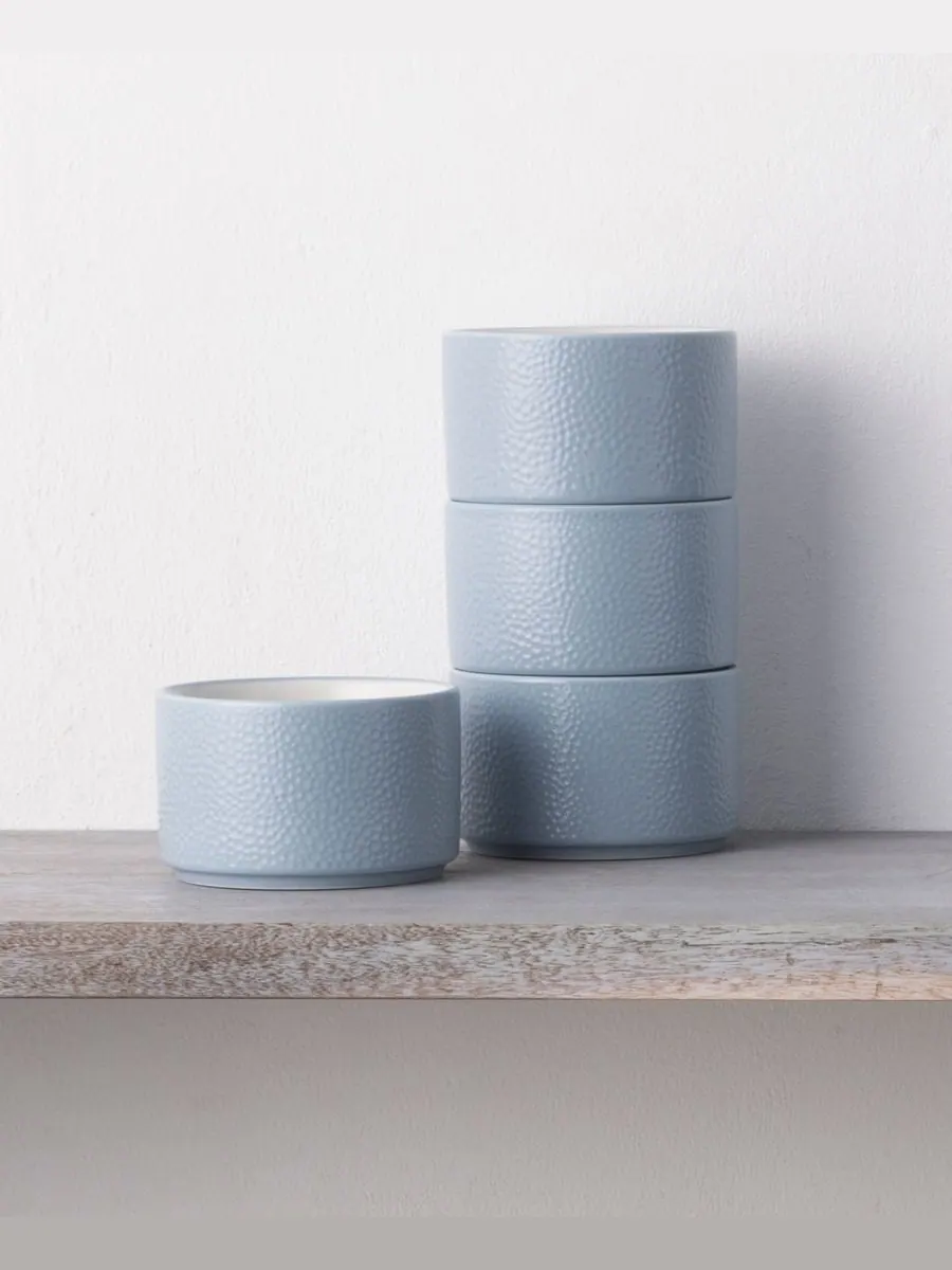 Набор из 4 мини-боулов Colortex Stone Stax Noritake — изображение 7 из 9, пудровый розовый
