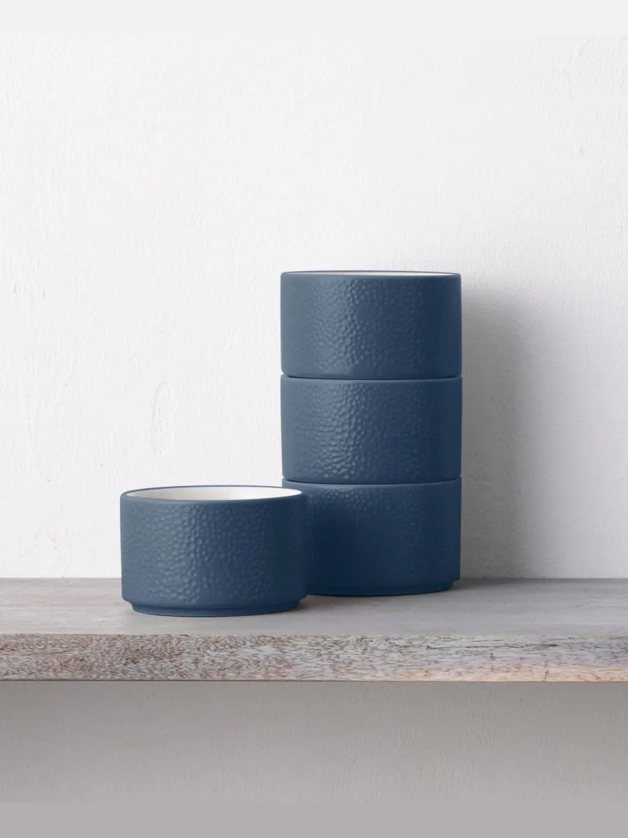 Набор из 4 мини-боулов Colortex Stone Stax Noritake — изображение 9 из 9, пудровый розовый