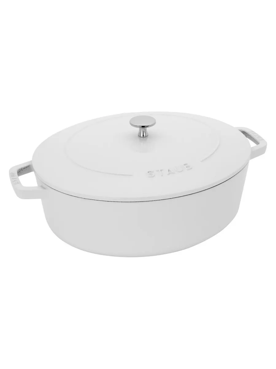 Овальная чугунная утятница Staub Wide, 31 см, 5.9 л