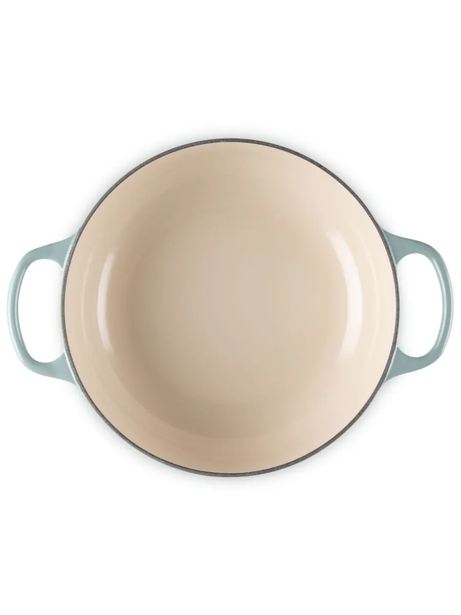 Кастрюля круглая Le Creuset Signature, 6,2 л, 30 см — изображение 5 из 5, морская соль