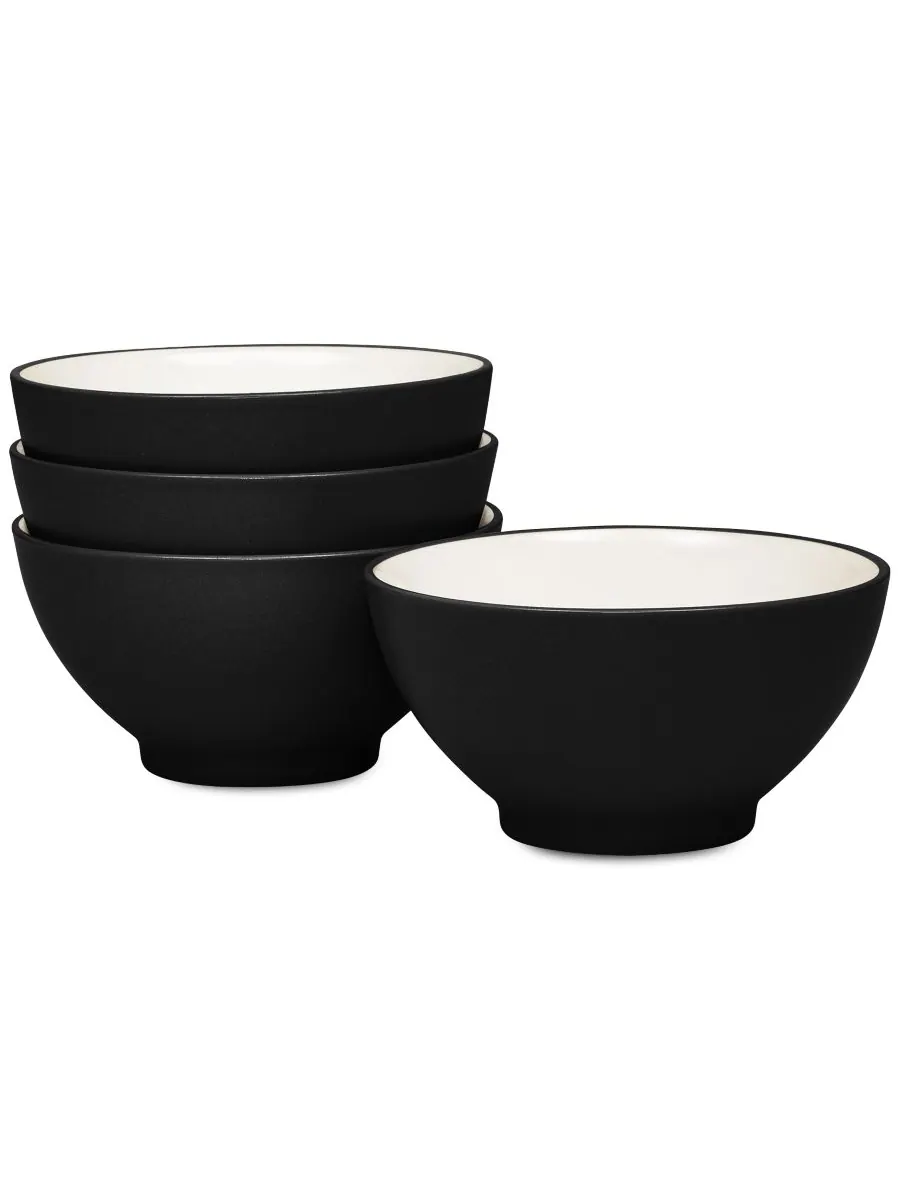 Набор из 4 рисовых мисок Colorwave Noritake — изображение 1 из 10, серый