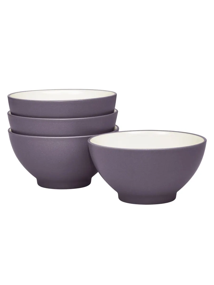 Набор из 4 рисовых мисок Colorwave Noritake — изображение 4 из 10, серый