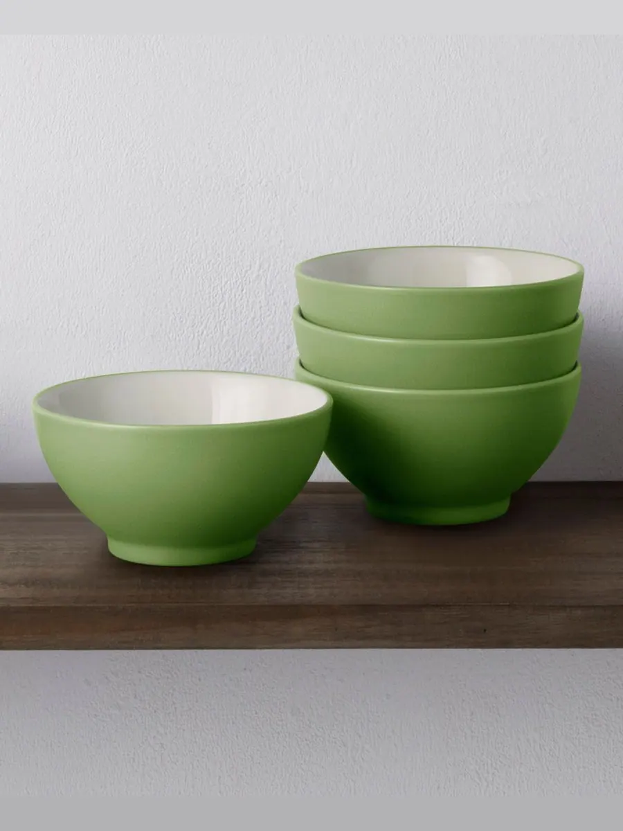 Набор из 4 рисовых мисок Colorwave Noritake — изображение 5 из 10, сливавый