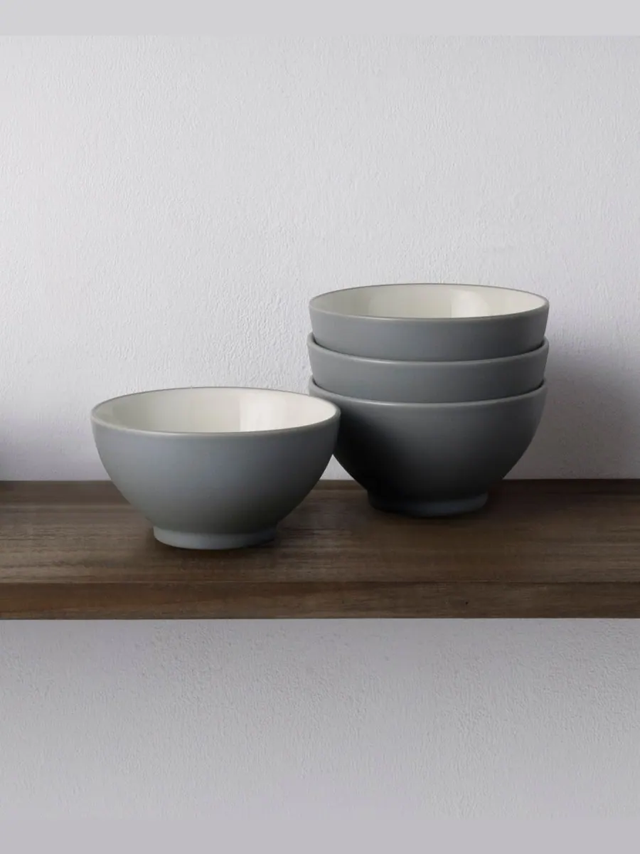 Набор из 4 рисовых мисок Colorwave Noritake — изображение 5 из 10, ледяной