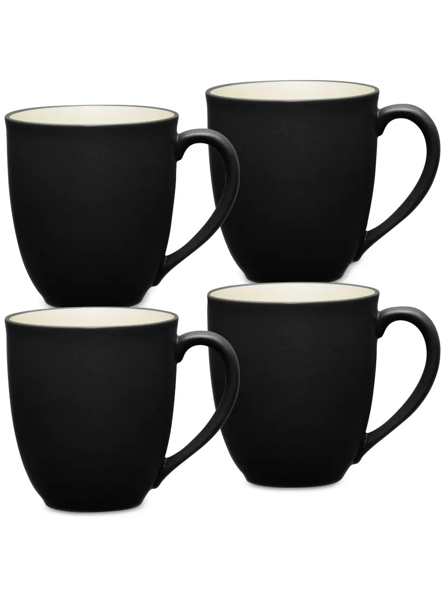 Набор из 4 кружек Colorwave объемом 355 мл Noritake — изображение 1 из 10, серый