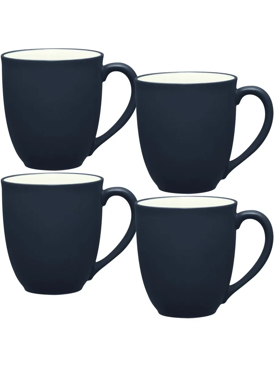 Набор из 4 кружек Colorwave объемом 355 мл Noritake — изображение 1 из 10, темно-синий