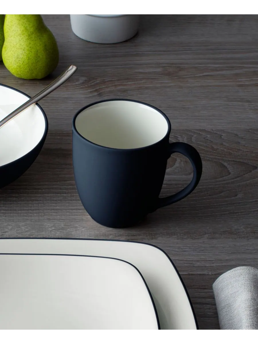 Набор из 4 кружек Colorwave объемом 355 мл Noritake — изображение 3 из 10, темно-синий