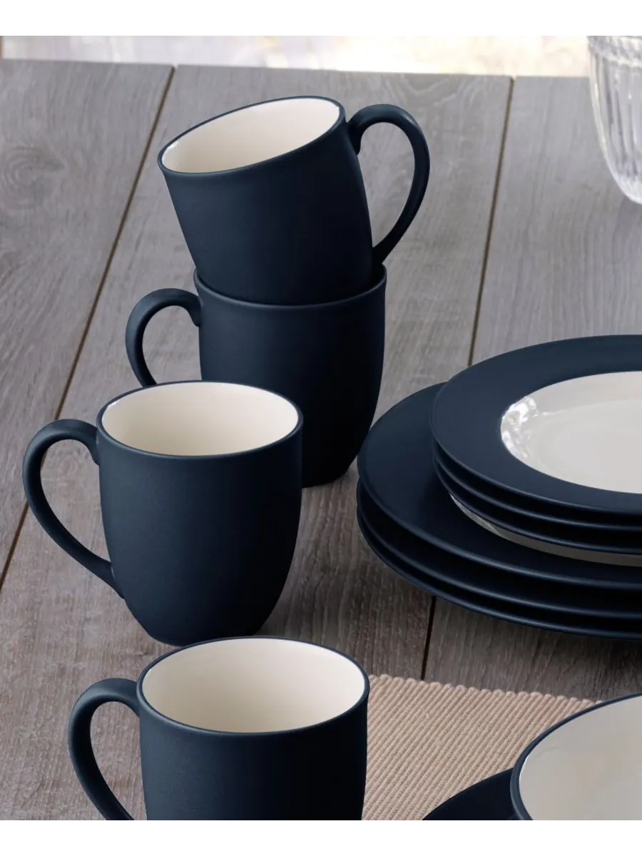 Набор из 4 кружек Colorwave объемом 355 мл Noritake — изображение 6 из 10, темно-синий