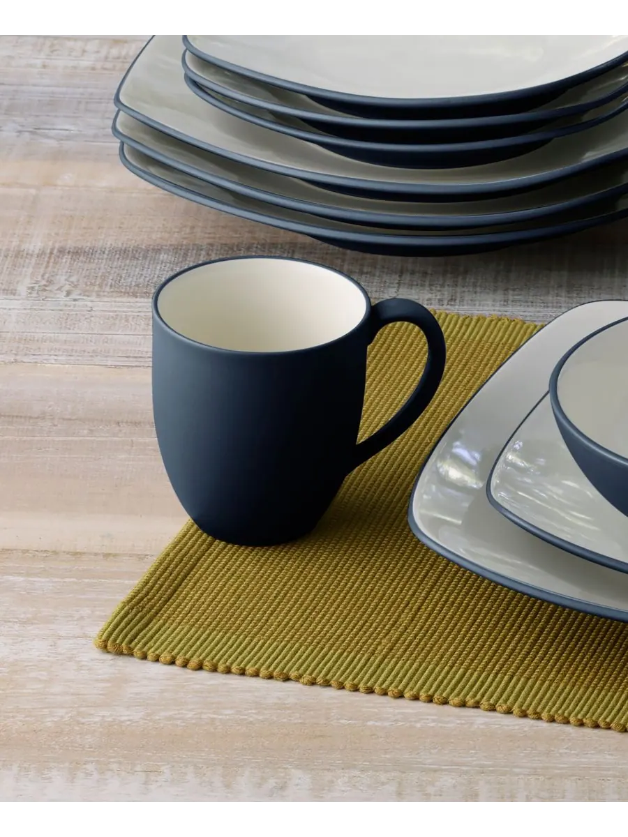 Набор из 4 кружек Colorwave объемом 355 мл Noritake — изображение 8 из 10, темно-синий