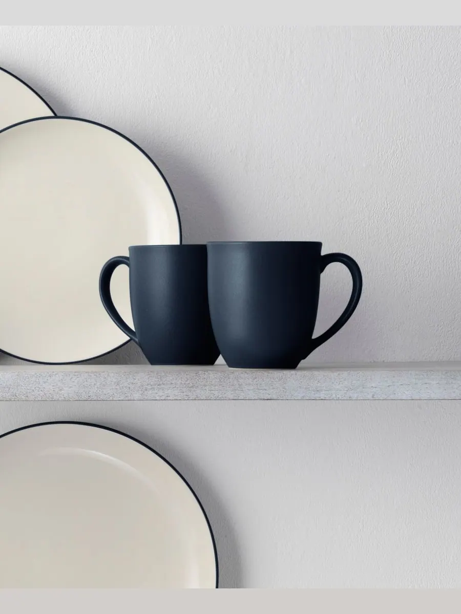 Набор из 4 кружек Colorwave объемом 355 мл Noritake — изображение 10 из 10, темно-синий